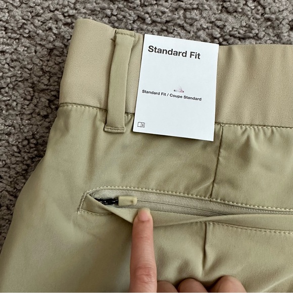 Nike Dri-Fit Womens Golf Khaki Standard Fit Pant L - Picture 10 of 13